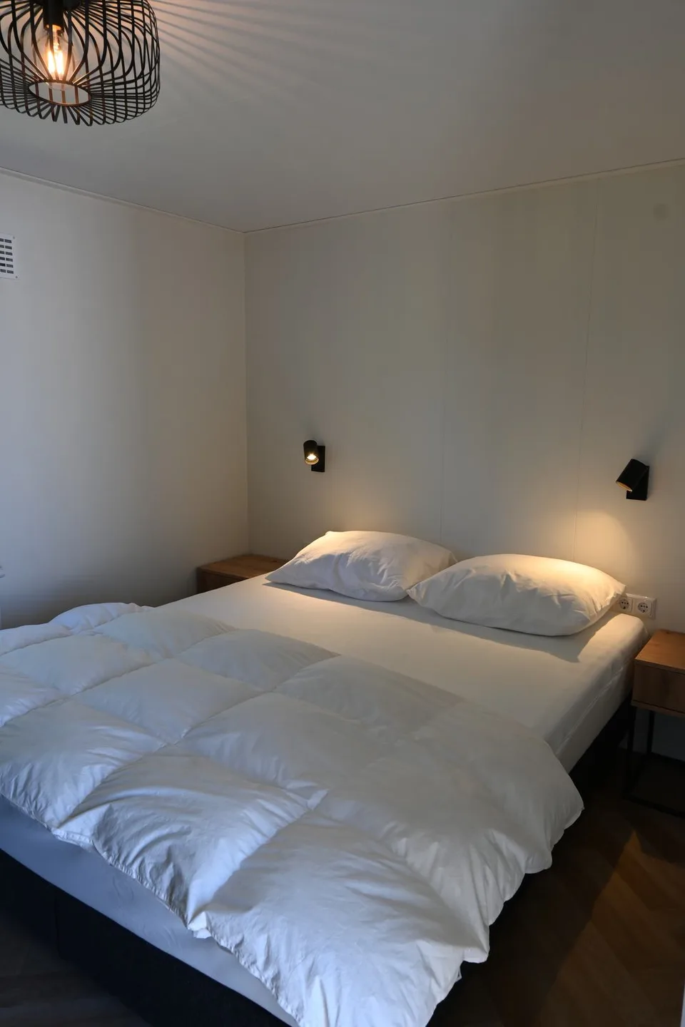 Slaapkamer met tweepersoonsbed